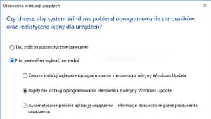 Uaktualnienia Windows10